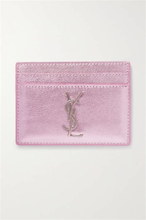 ysl pink cardholder|selfridges ysl card holder.